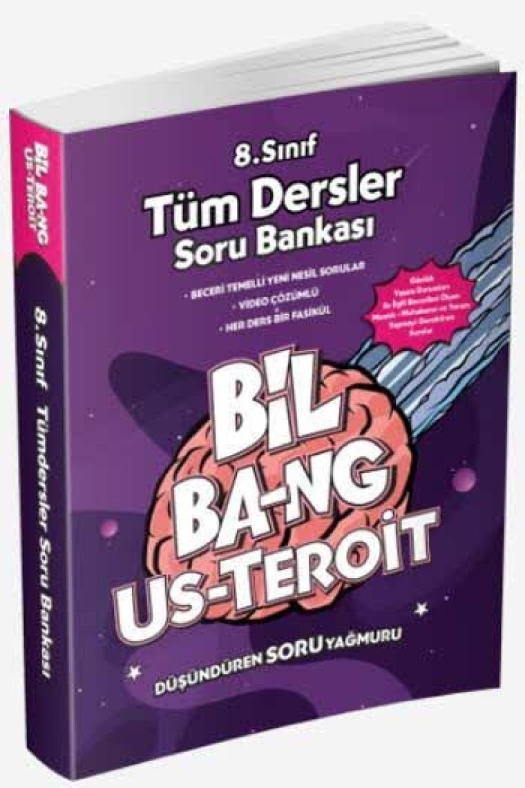 Ünlü 8. Sınıf Us-Teroit Tüm Dersler Soru Bankası