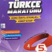 Maraton Yayıncılık 5. Sınıf Türkçe Maratonu Konu Özetli Etkinlikli Kitap - Mehmet Baysal
