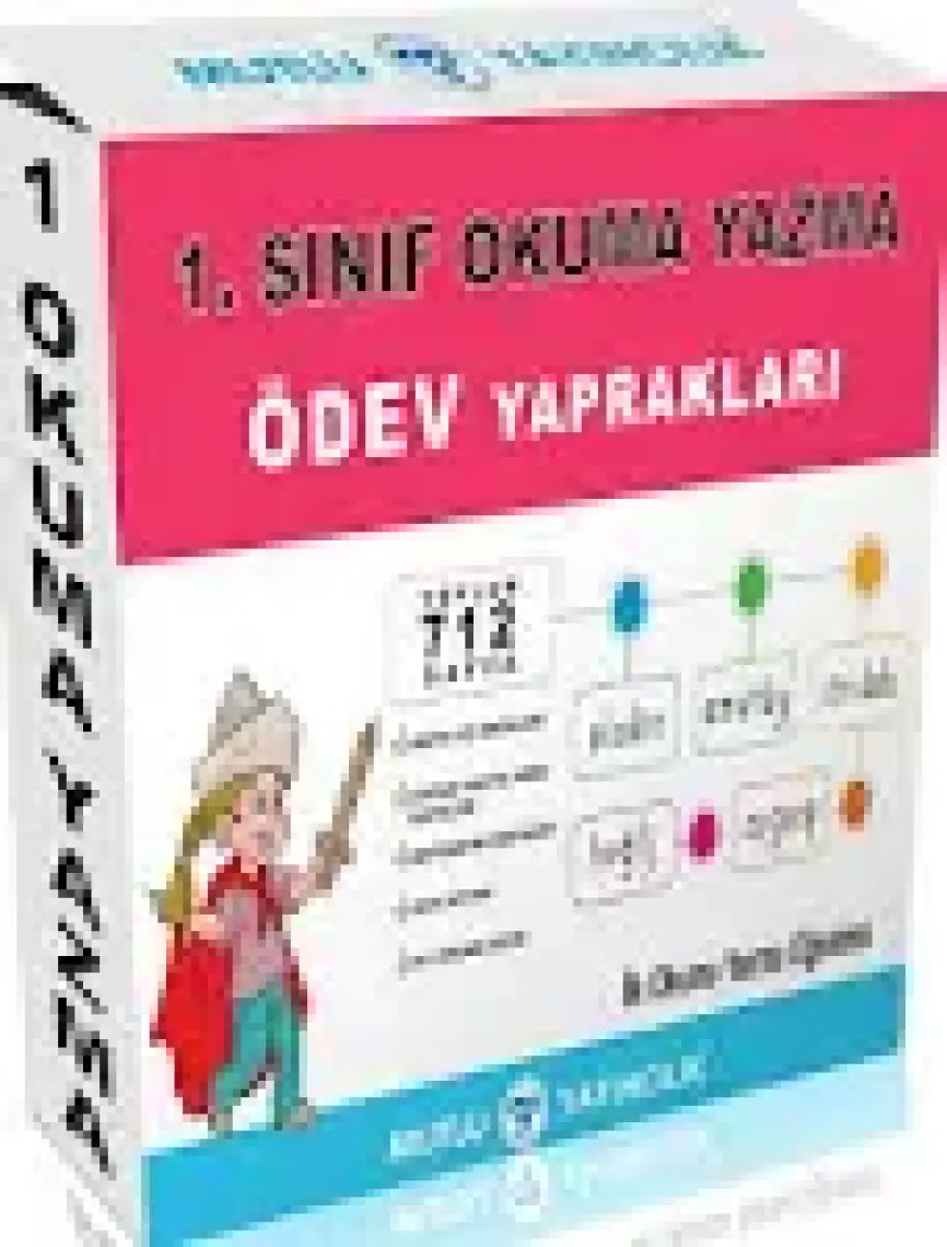 Mutlu Yayıncılık 1. Sınıf Okuma Yazma Ödev Yaprakları 1. Sınıf