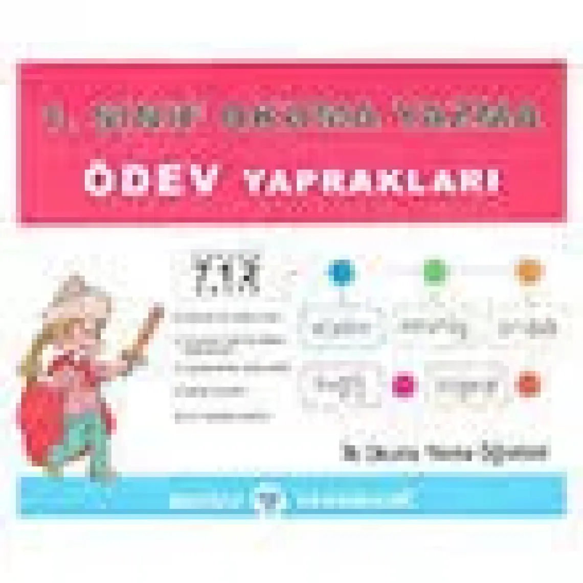 Mutlu Yayıncılık 1. Sınıf Okuma Yazma Ödev Yaprakları 1. Sınıf