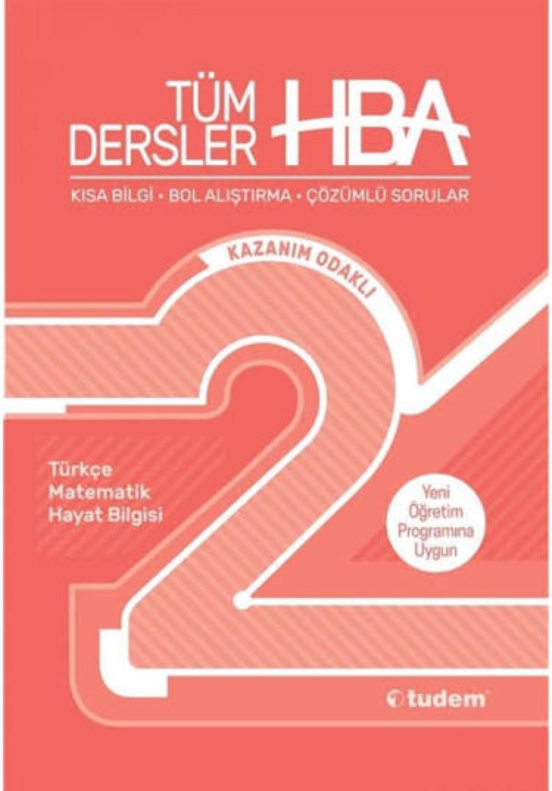 Tudem Yayınları 2. Sınıf Tüm Dersler Kazanım Odaklı Hepsi Bir Arada