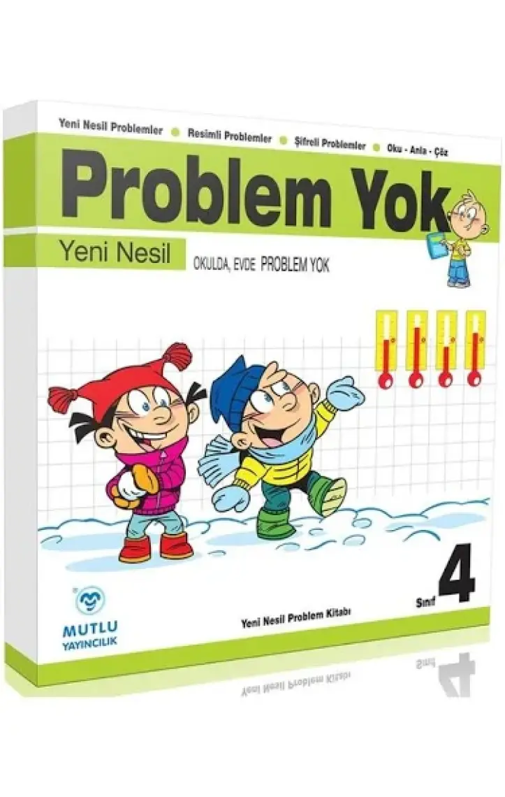 Mutlu Yayıncılık 4. Sınıf Evde Okulda Problem Yok