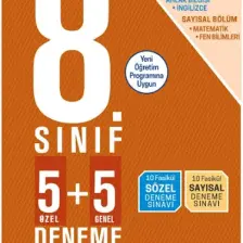 Bloktest Yayınları 8. Sınıf 5+5 Deneme Sınavı Seti 2019