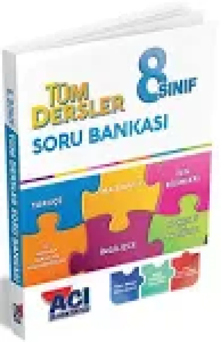 Açı Yayınları 8. Sınıf Tüm Dersler Soru Bankası