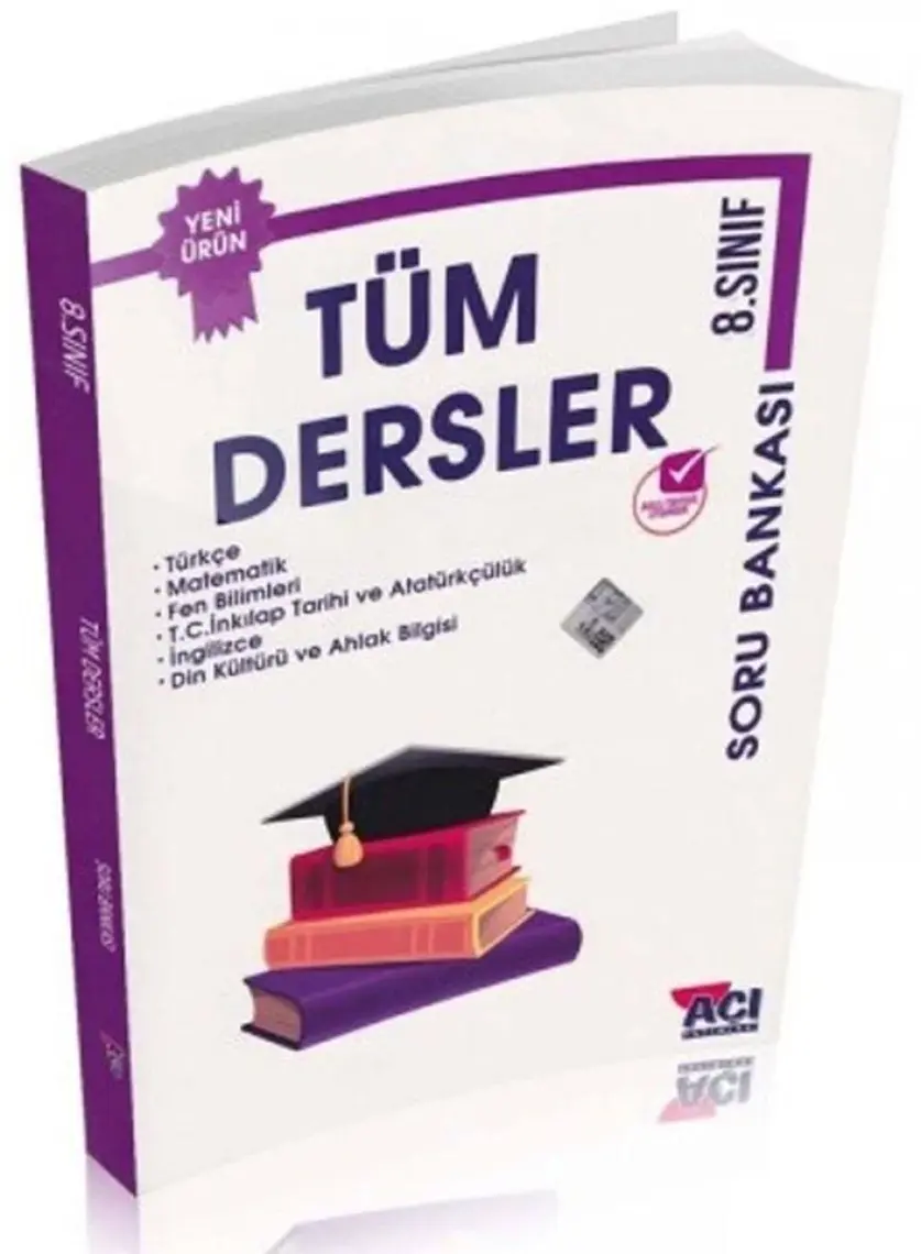 Açı Yayınları 8. Sınıf Tüm Dersler Soru Bankası