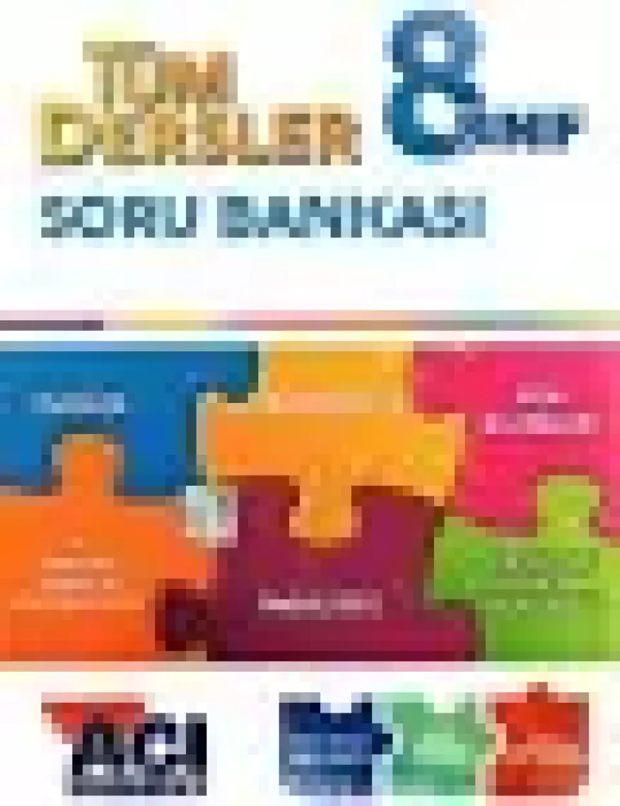 Açı Yayınları 8. Sınıf Tüm Dersler Soru Bankası