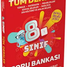 Murat Yayınları 8.Sınıf Tüm Dersler Soru Bankası Öğrencim Serisi