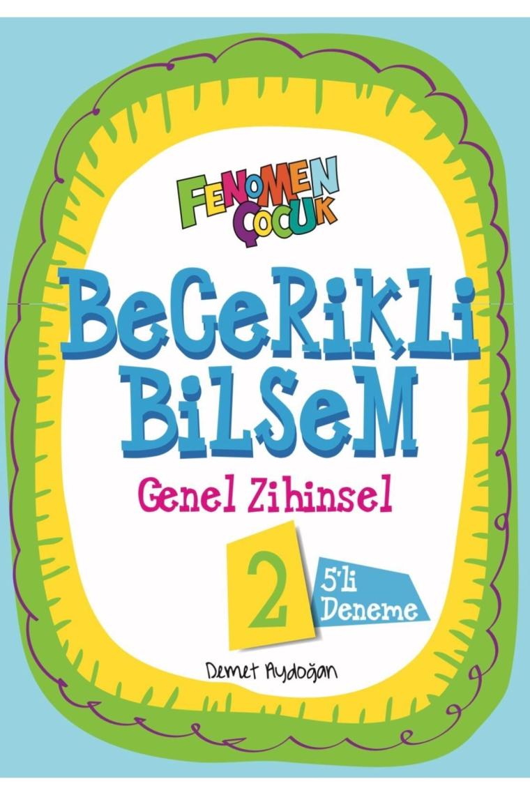 Fenomen Çocuk 2024 1. Sınıf Becerikli Bilsem Genel Zihinsel (5 Deneme)
