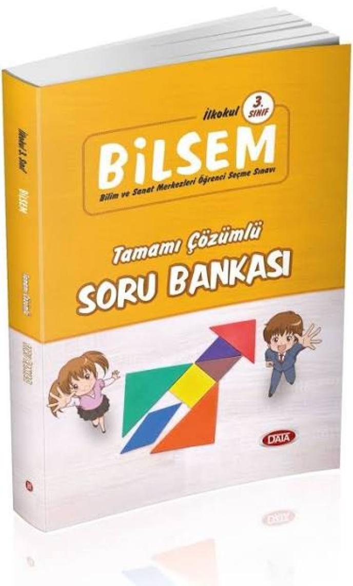 Data Yayınları BİLSEM 3. Sınıf Tamamı Çözümlü Soru Bankası