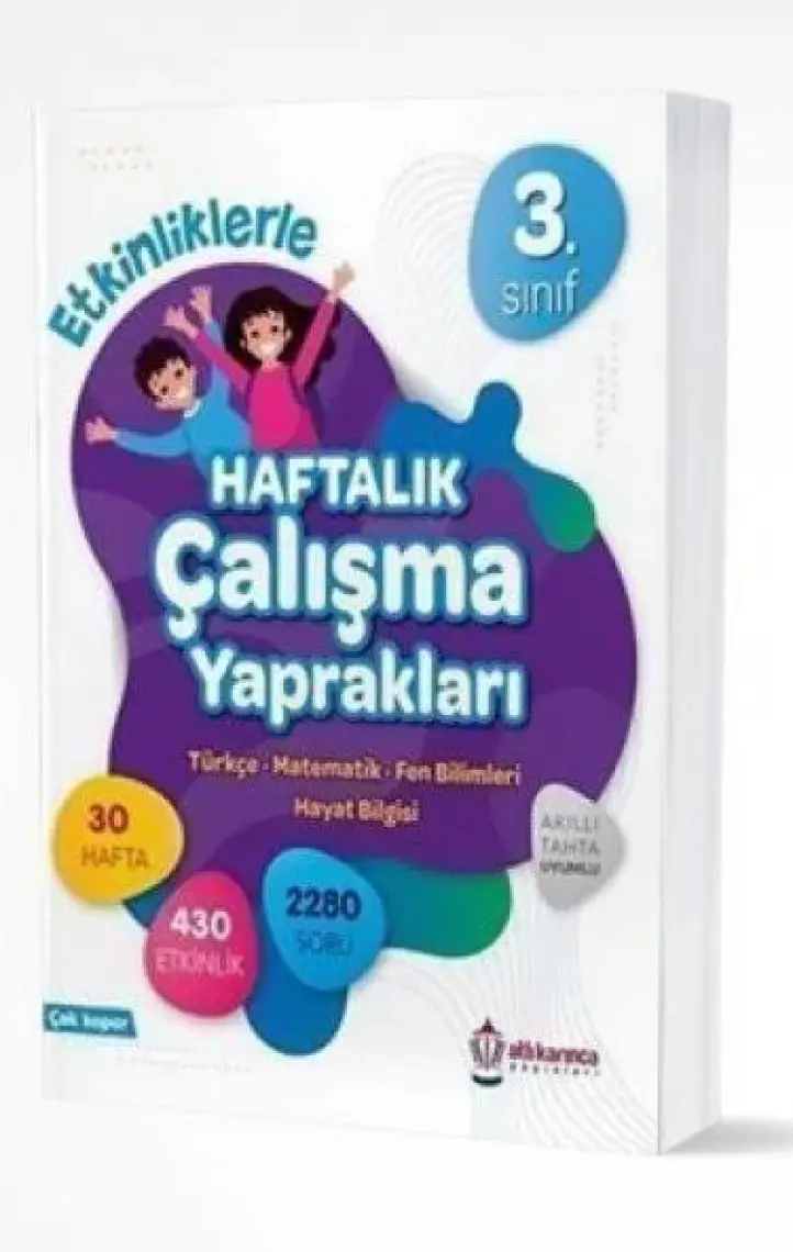 Atlı Karınca Yayıncılık Ünite Ünite 3. Sınıf Yeni Nesil Soru Bankası
