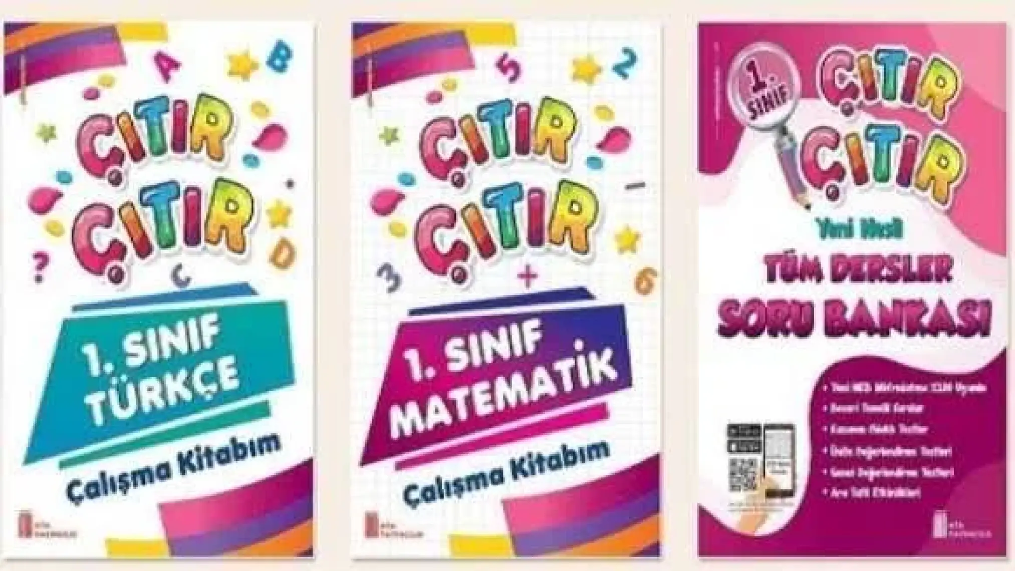 Ata Yayıncılık 1. Sınıf Çıtır Çıtır Yeni Nesil Tüm Dersler Soru Bankası
