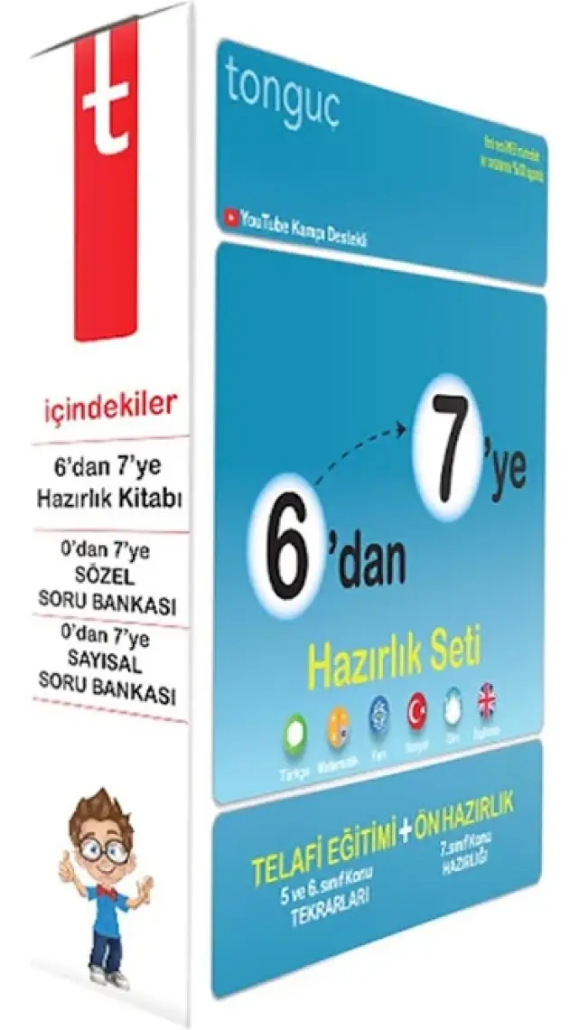 Tonguç Akademi 6'dan 7'ye Hazırlık Seti 2024