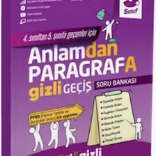 Gizli Yayınları 5. Sınıf Anlamdan Paragrafa Gizli Geçiş Soru Bankası