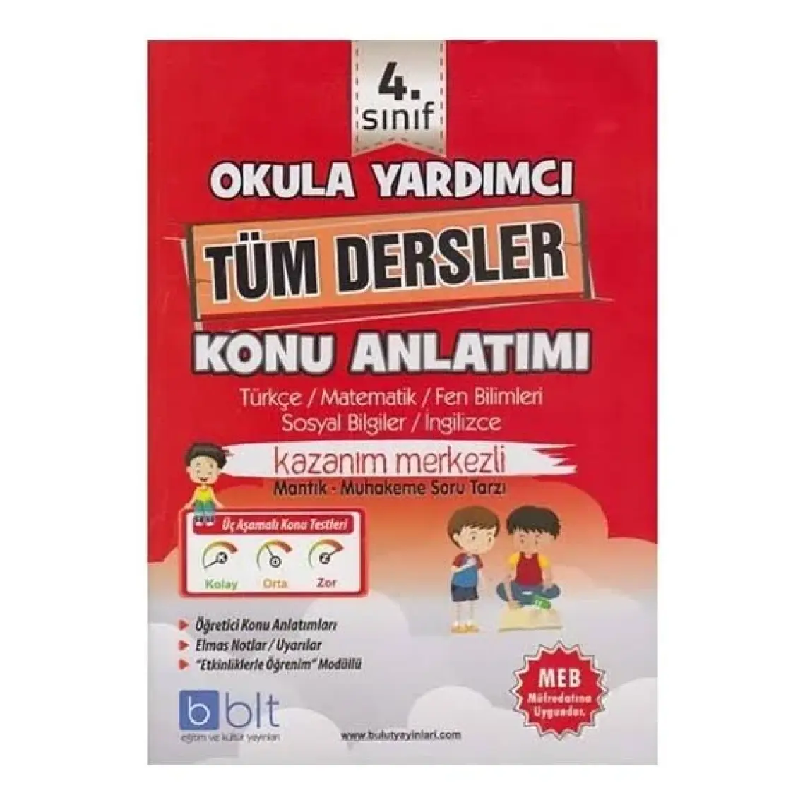 Bulut Eğitim ve Kültür Yayınları 4. Sınıf Okula Yardımcı Tüm Dersler Konu Anlatımı