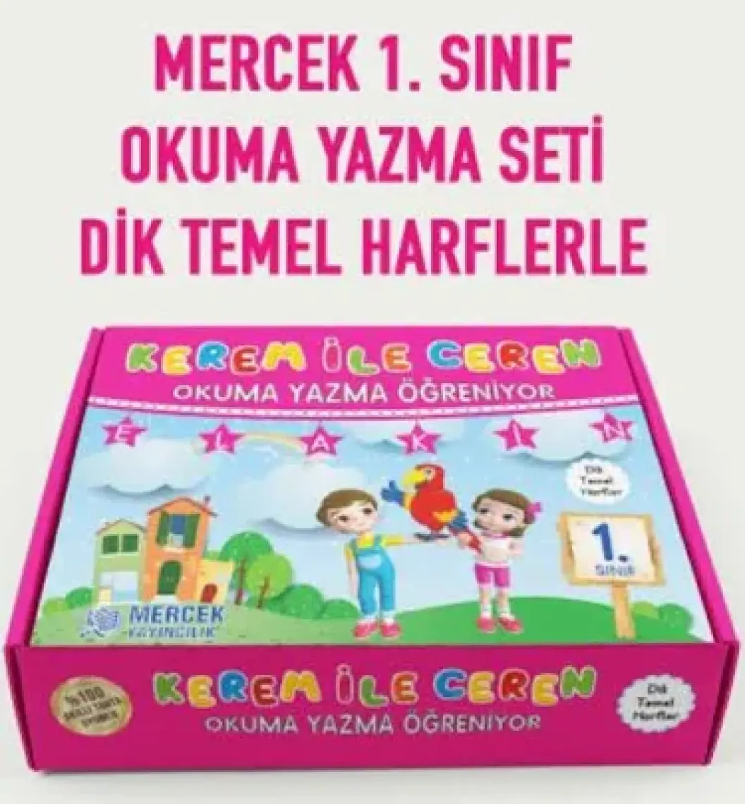 Tandem Yayınları  1. Sınıf Okuma Yazma Seti Kerem Ile Ceren