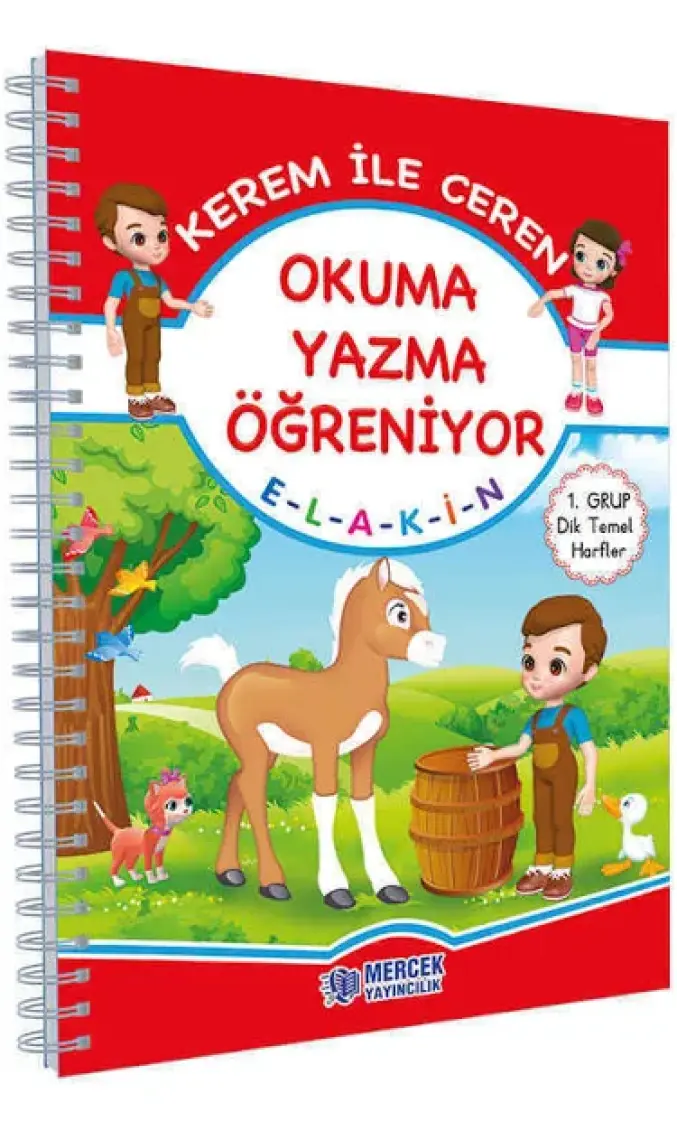 Tandem Yayınları  1. Sınıf Okuma Yazma Seti Kerem Ile Ceren