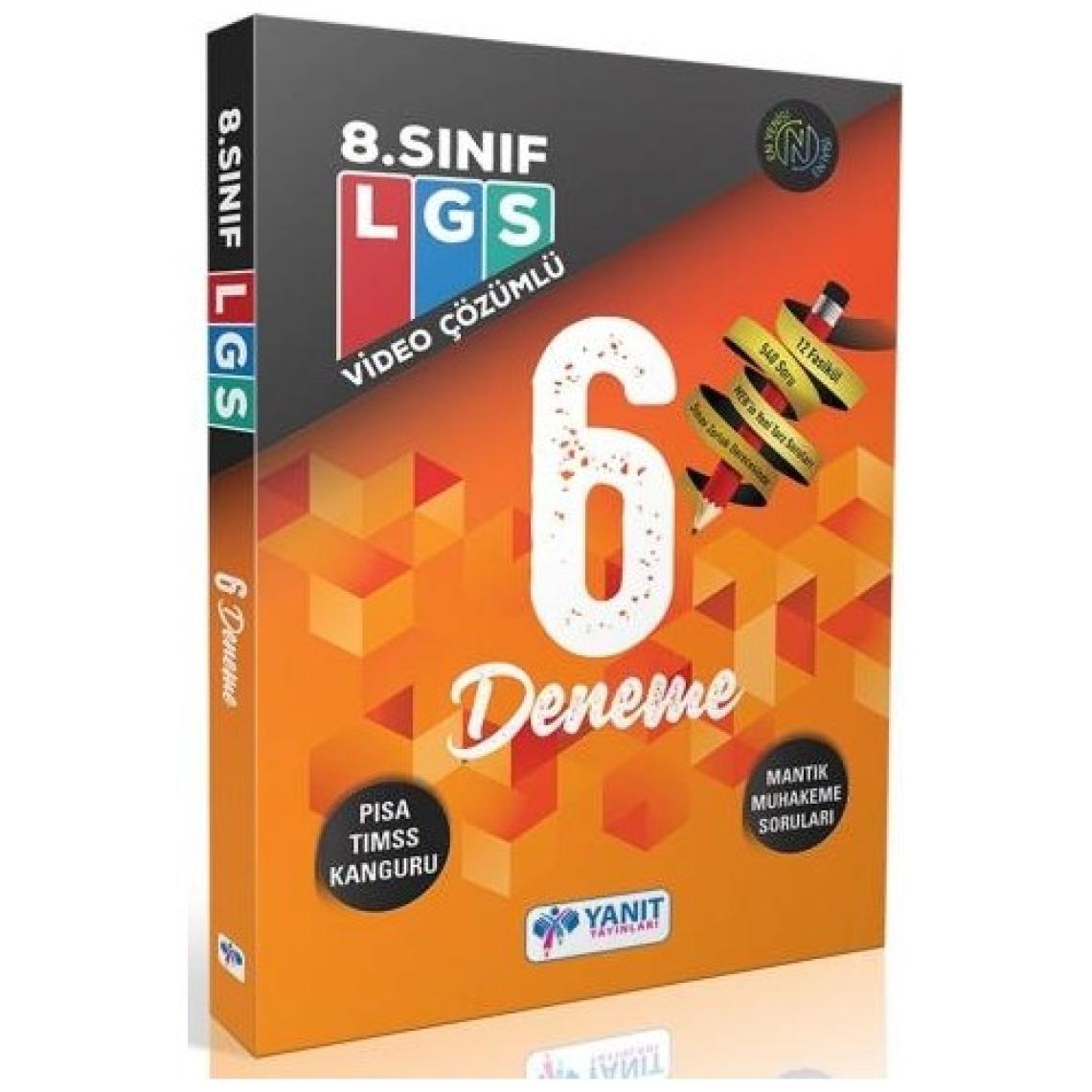 Yanıt Yayınları Lgs 6 Fasikül Deneme Video Çözümlü