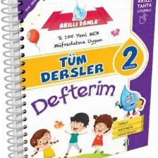 Damla Yayınevi Tüm Dersler Defterim 2. Sınıf