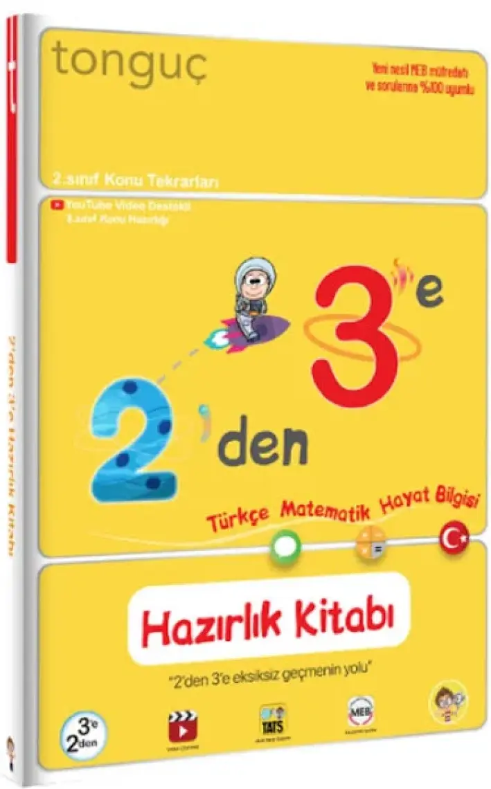 Tonguç Akademi 2'den 3'e Hazırlık Kitabı