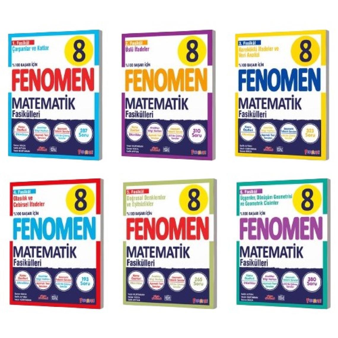 Fenomen 8 Matematık Fasıkül Setı (1-2-3-4-5-6. Sayılar)