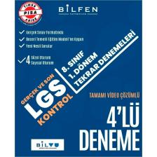8. Sınıf Lgs Son Kontrol 1.dönem 4'lü Deneme 2023 Baskı