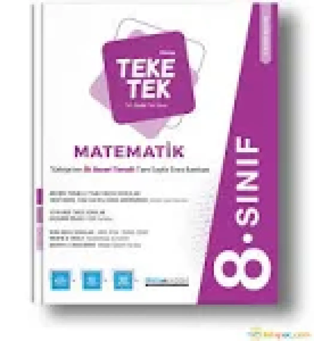 Pruva Akademi 8. Sınıf Teke Tek Matematik Soru Bankası