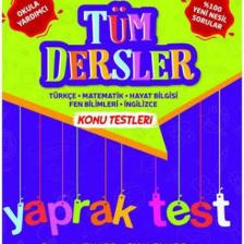 Tanışır Yayınları 3. Sınıf Tüm Dersler Yaprak Test