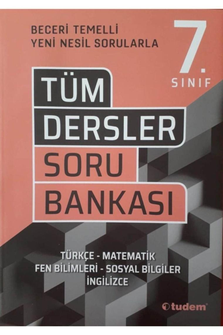Tudem Tüm Dersler 7.sınıf Beceri Temelli Soru Bankası