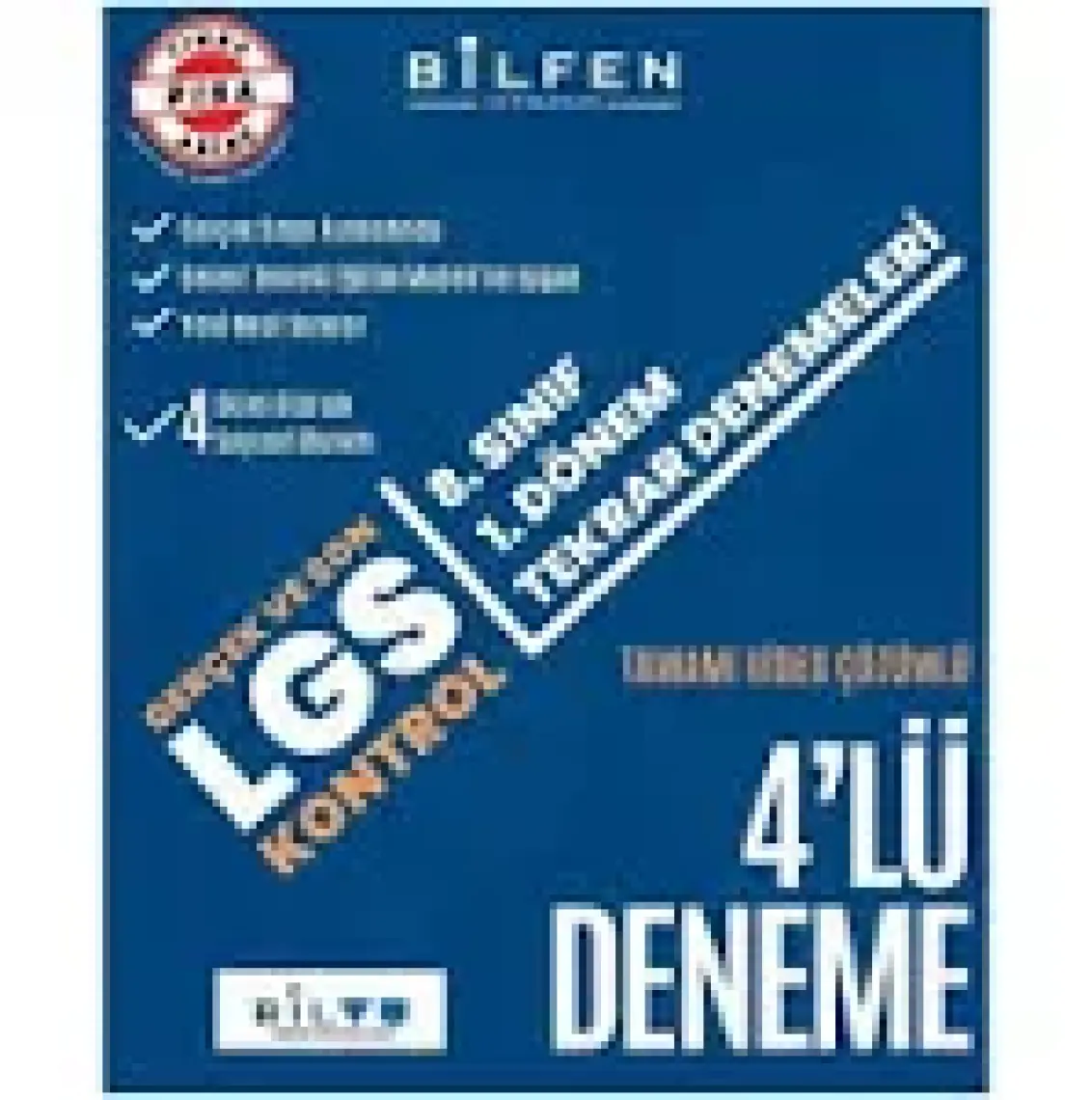 Bilfen Yayınları LGS Kontrol 8. Sınıf 4'lü Deneme