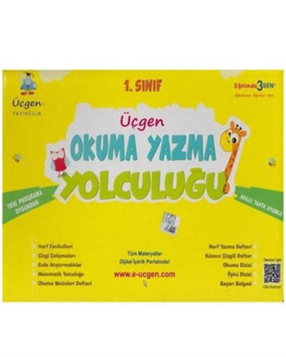 Üçgen Yayıncılık 1. Sınıf Okuma Yazma Yolculuğu Seti