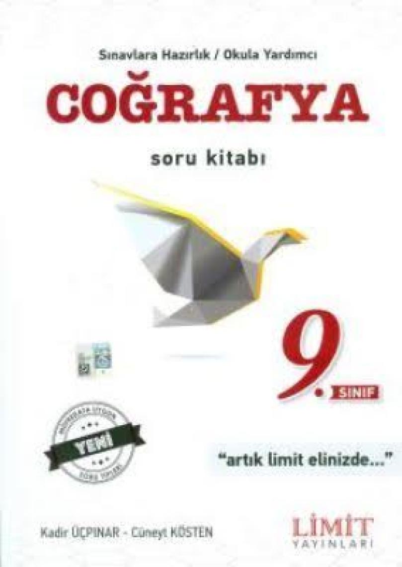 Limit Yayınları 9. Sınıf Coğrafya Soru Bankası