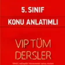 Editör Yayınları 5. Sınıf VIP Tüm Dersler Konu Anlatımlı