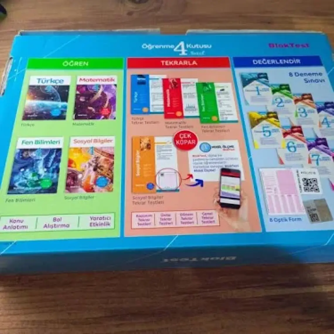 Bloktest Yayınları 4.Sınıf Öğrenme Kutusu 2019 Yeni Müfredat