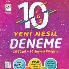 Damla Yayınevi Pisa LGS 10'lu Yeni Nesil Deneme