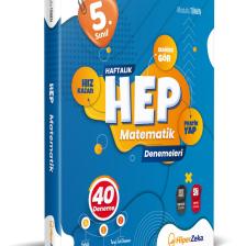 5. Sınıf Haftalık HEP Matematik 40 Deneme | Mustafa TÜMEN