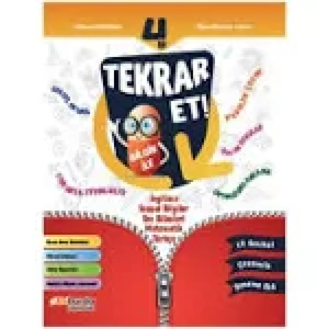 On Burda Yayınları 4. Sınıf Tekrar Et 10 Fasikül Çözümlü Deneme Ekli