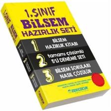 2K 1.sınıf Bilsem Hazırlık Seti Zeki Çocuk Eğitici Kitaplar Mantık Z