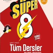 Nitelik Yayınları 8. Sınıf LGS 1. Dönem Tüm Dersler Süper Soru Kitabı