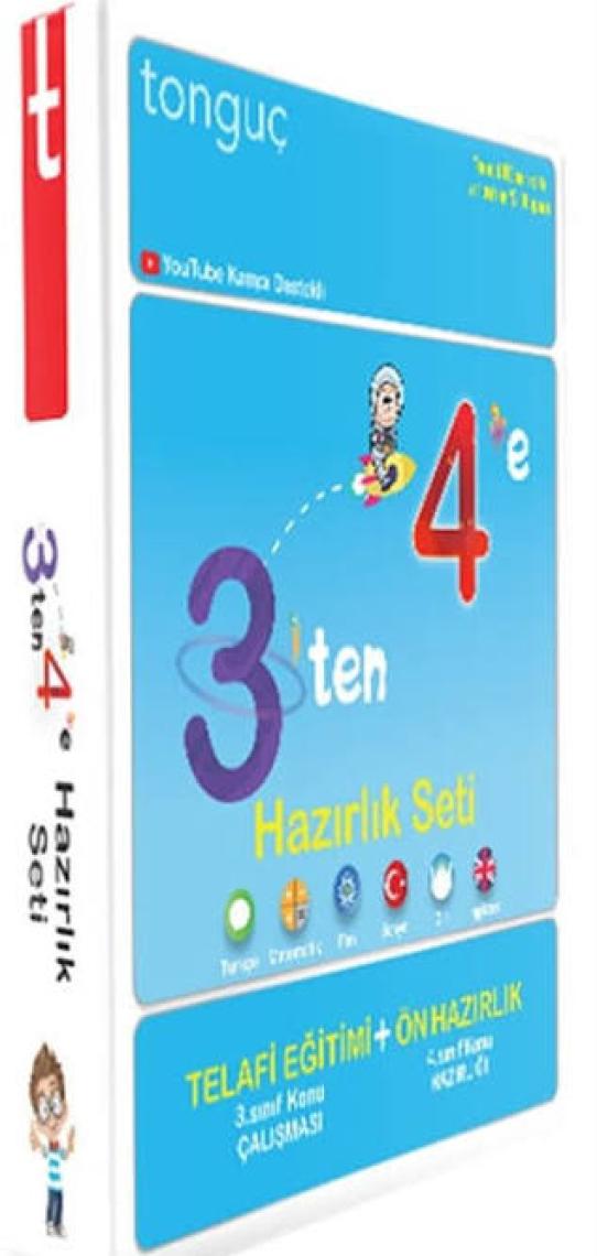 Tonguç Akademi 3'ten 4'e Hazırlık Seti 2024