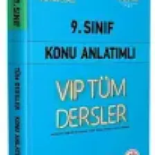 Editör Yayınları 9. Sınıf Vip Tüm Dersler Konu Anlatımlı Mavi Kitap
