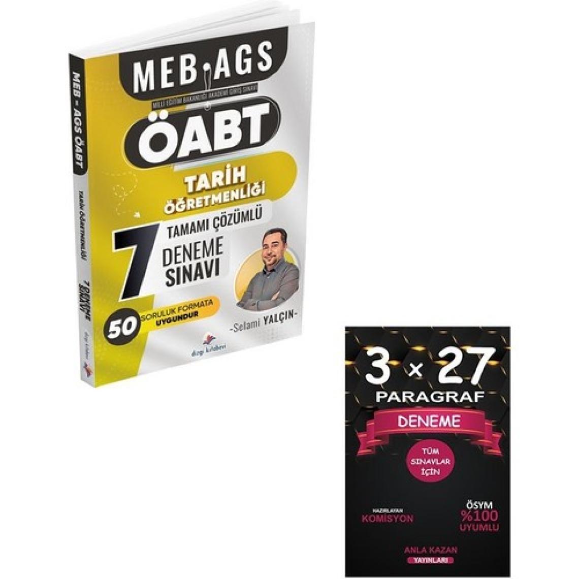 Dizgi Kitap Öabt Meb-Ags Tarih Öğretmenliği 7 Deneme Çözümlü