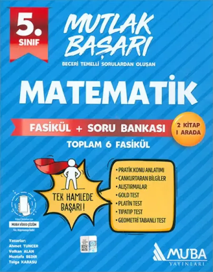 Muba Yayınları 5. Sınıf Güncel Matematik Fasiküller - Soru Bankası