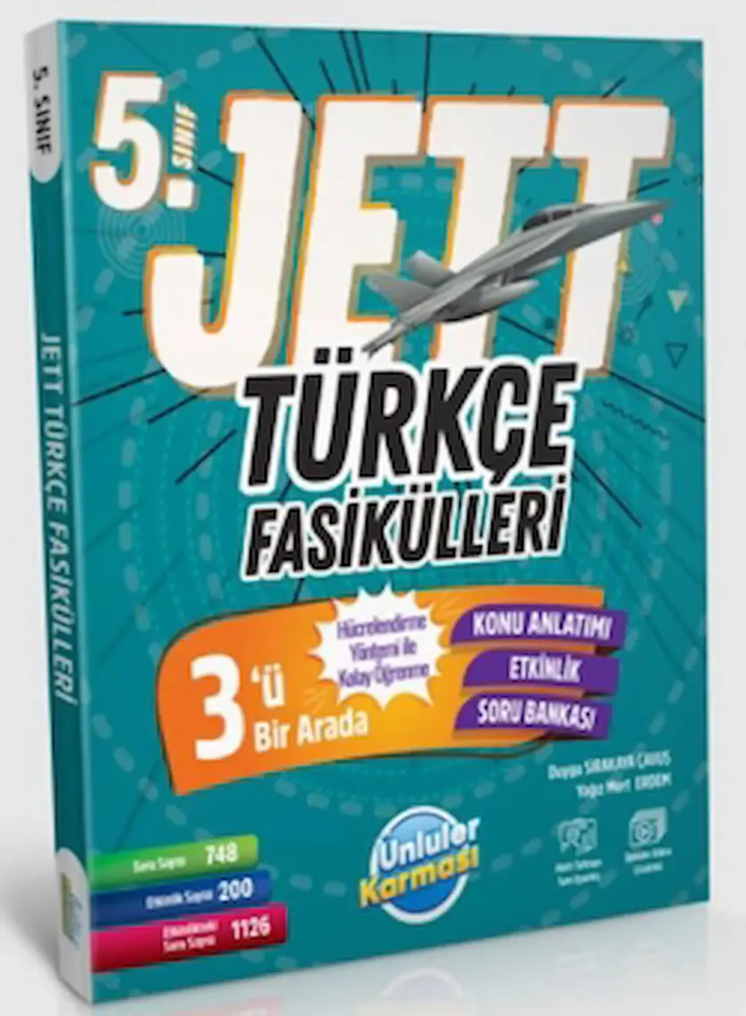 Ünlüler Karması 5.sınıf Ünlüler Jett Türkçe-Matematik Fasikülü
