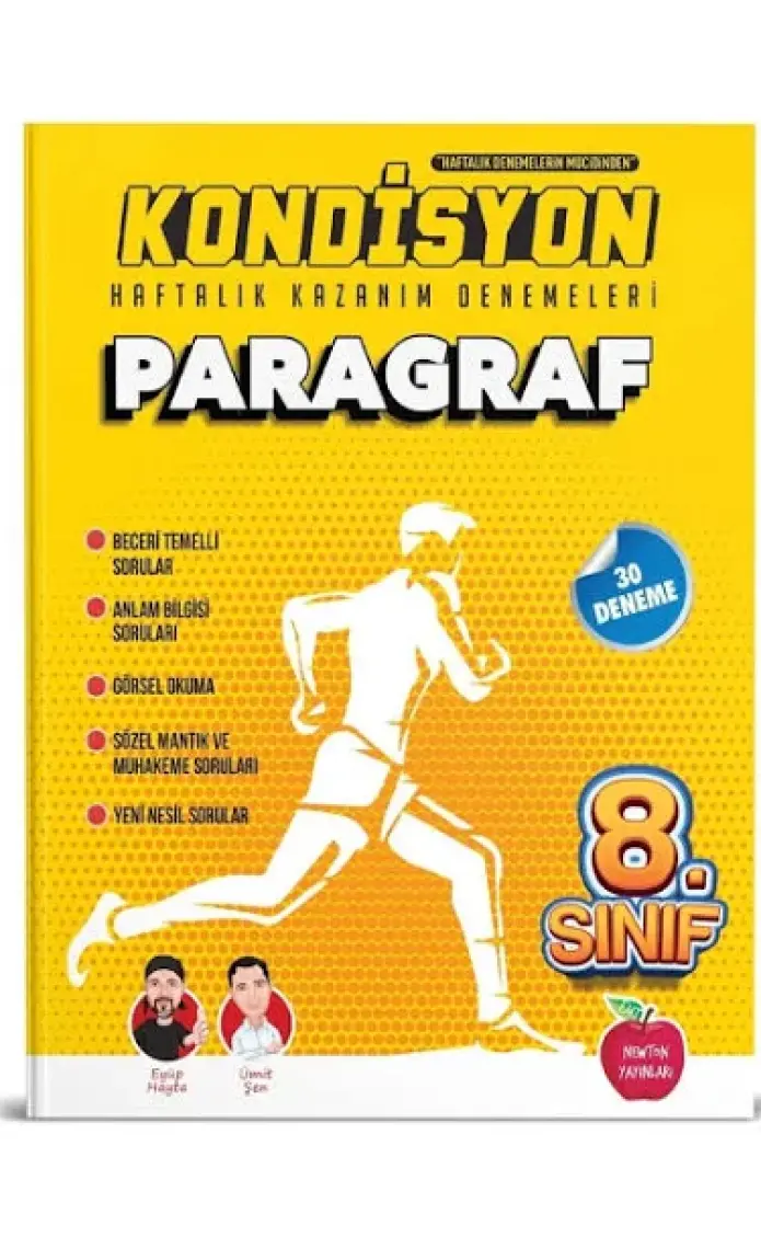 Newton Yayınları 8. Sınıf Paragraf Kondisyon Denemeleri