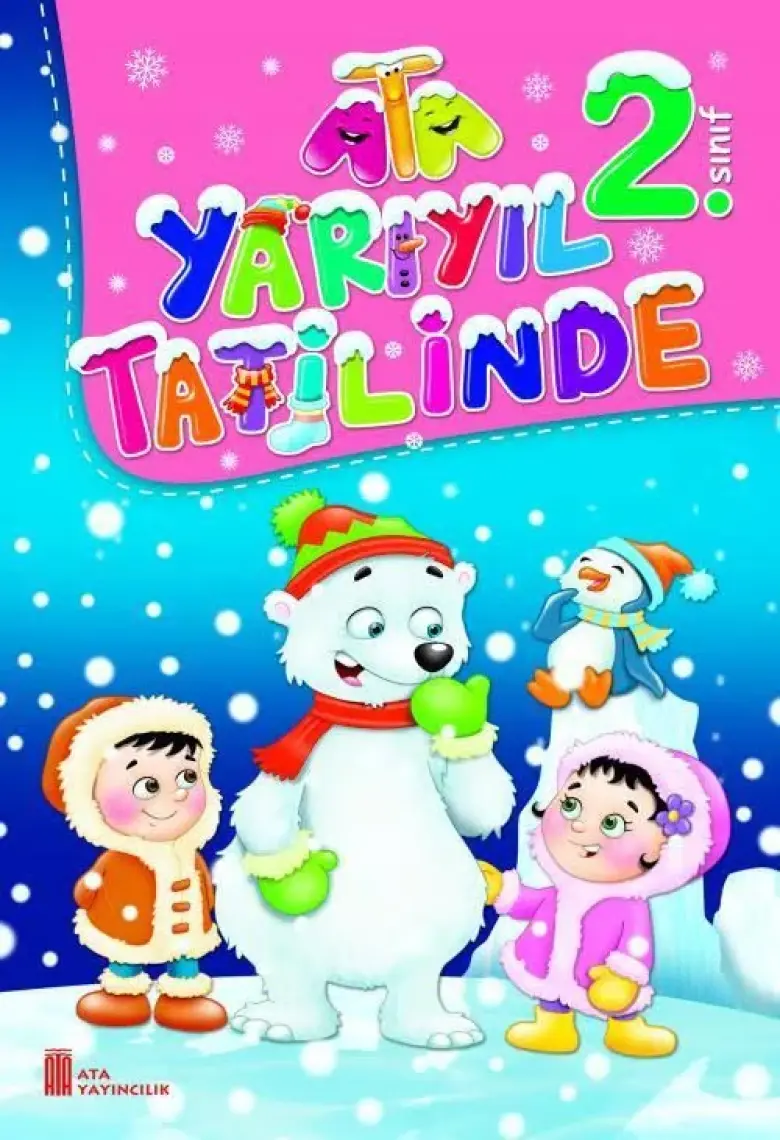 Ata Yayıncılık 2.Sınıf Yarıyıl Tatil Kitabı