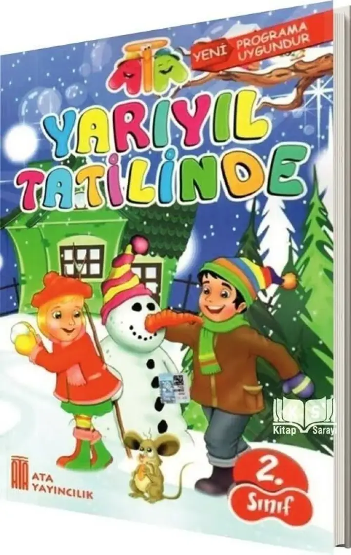 Ata Yayıncılık 2.Sınıf Yarıyıl Tatil Kitabı