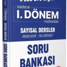 Editör Yayınları LGS Eve Sığar I. Dönem Sayısal Dersler Soru Bankası