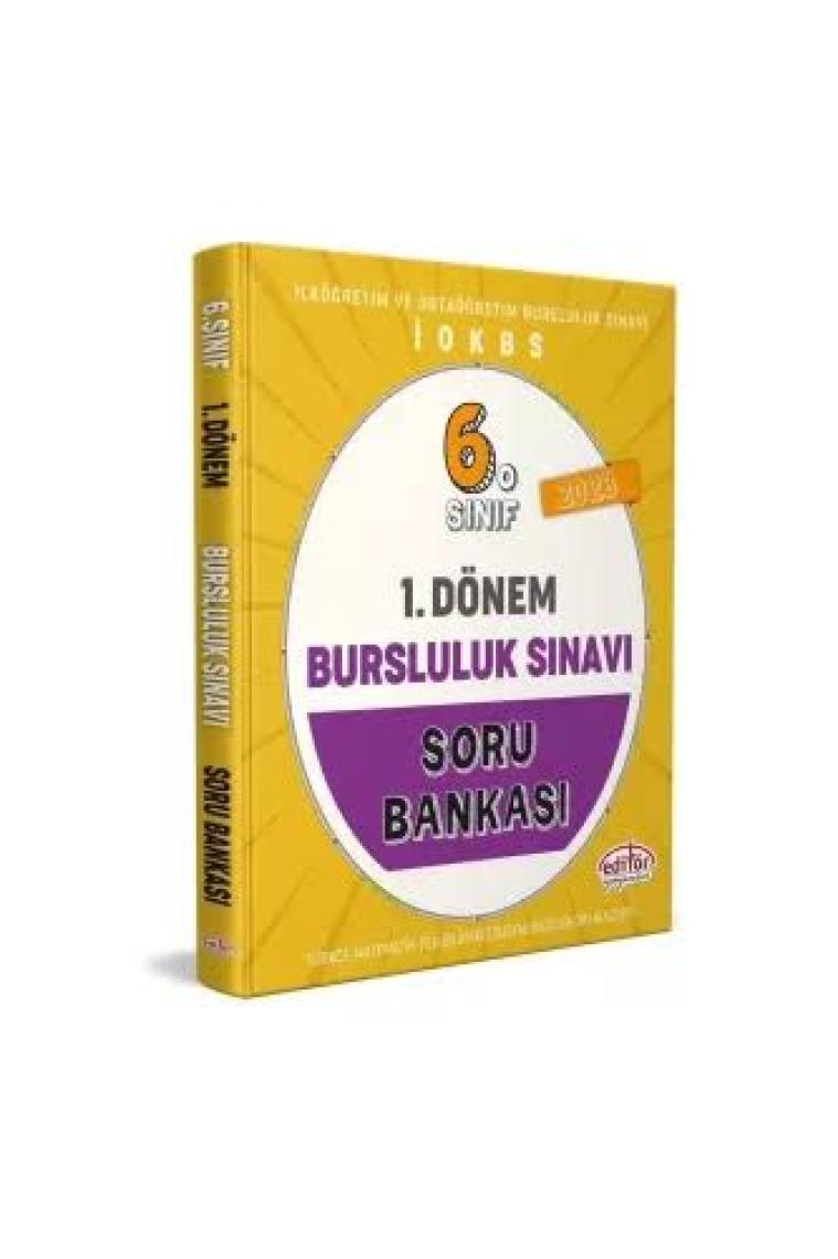 Editör Yayınları 6. Sınıf Bursluluk Sınavı Güncel Soru Bankası