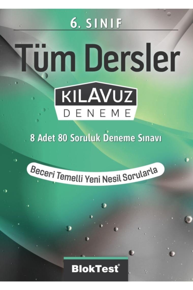 6.sınıf Bloktest Tüm Dersler Kılavuz Deneme Bloktest - Tudem
