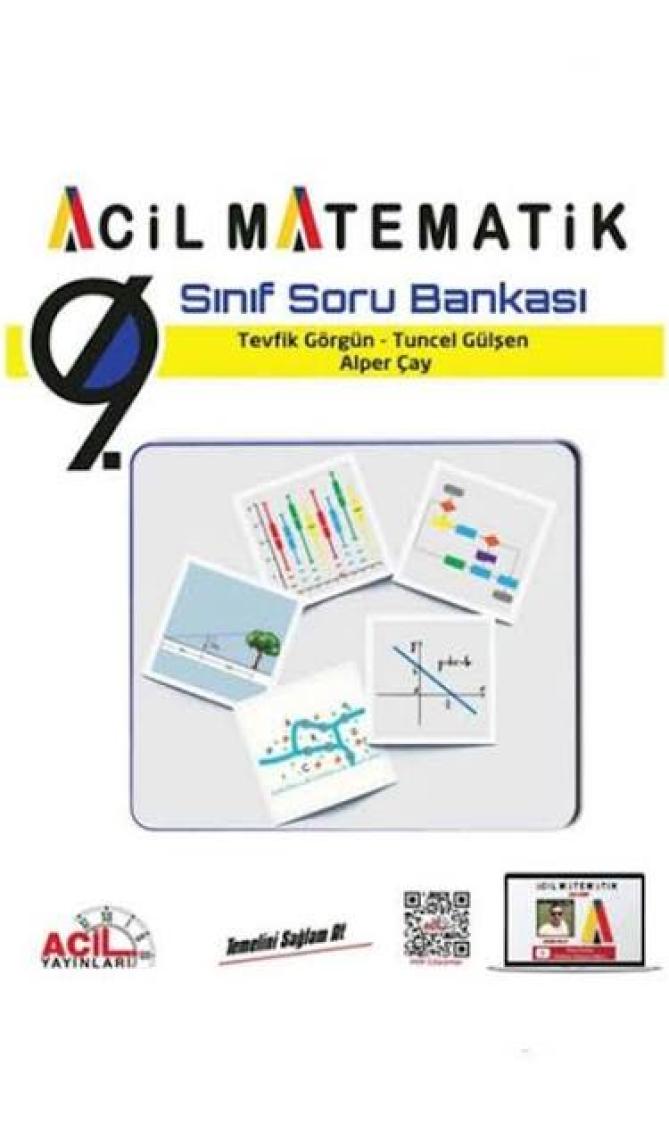 Acil Yayınları 9. Sınıf Acil Matematik Soru Bankası